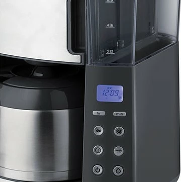 Aparat kafeje Russell Hobbs Grind and Brew, 1L, mulli i integruar, karaf termik, inox/zi