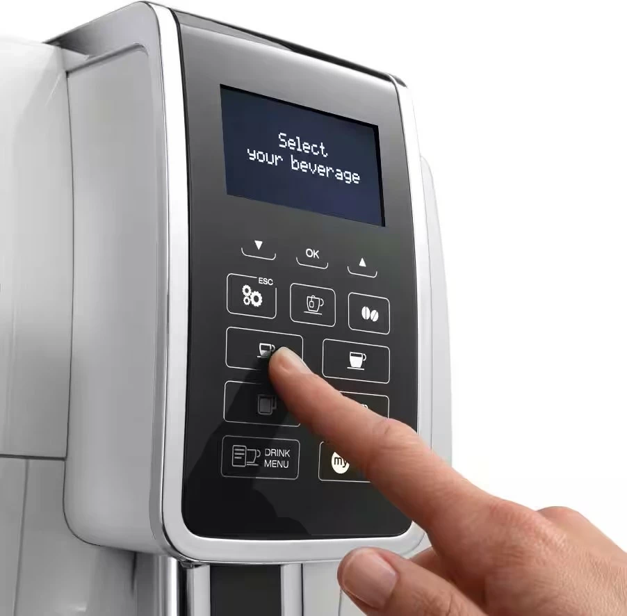 Aparat kafeje DeLonghi Dinamica ECAM 350.35.W, i bardhë