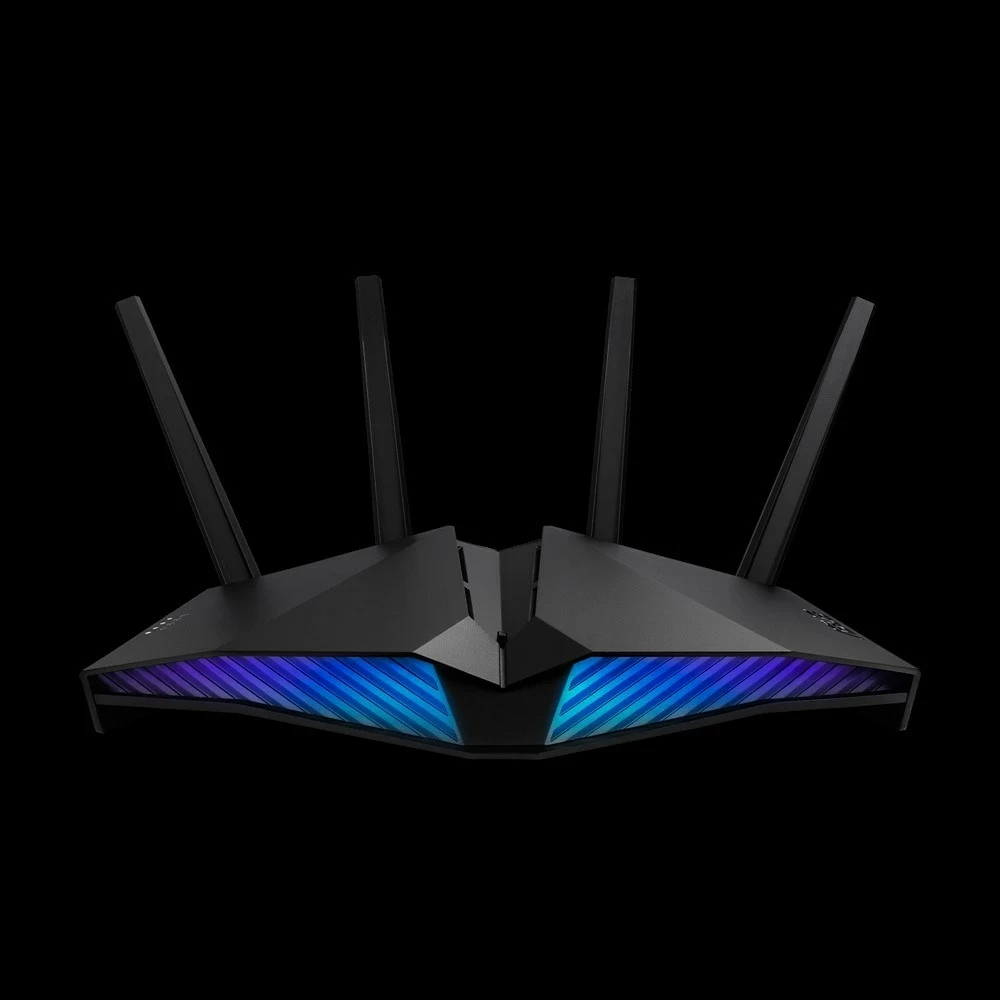 Router ASUS RT-AX82U, wireless, Gigabit Ethernet, Dual-band (2.4 GHz / 5 GHz), i zi