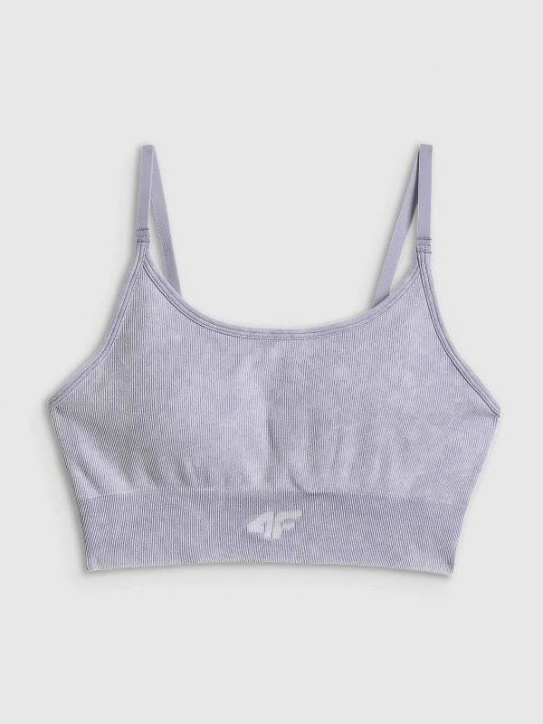 Bra sportiv për femra 4F 4FWSS26USBAF203-51A [Madhësia: M - L]