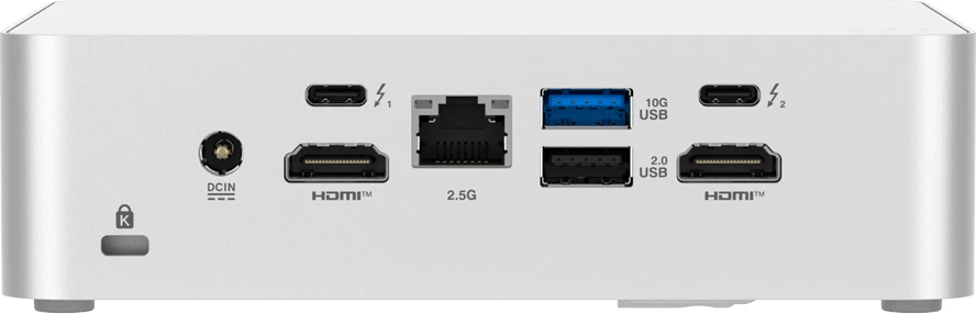 Kompjuter mini ASUS NUC 15 Pro Plus RNUC15CRSU500002, Intel Core Ultra 5 225H, Intel Arc Graphics, Wi‑Fi 7 BE201, pa RAM/pa SSD/pa OS, argjend, Kit (L6) me kabllo rryme EU