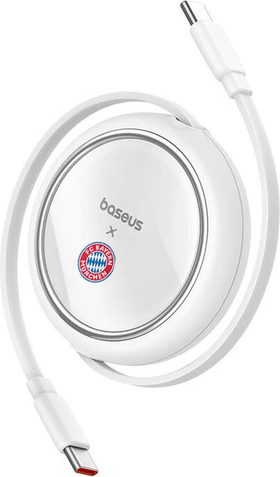 Kabllo USB-C në USB-C Baseus Bayern Edition, 100W, 100 cm, Bardhë