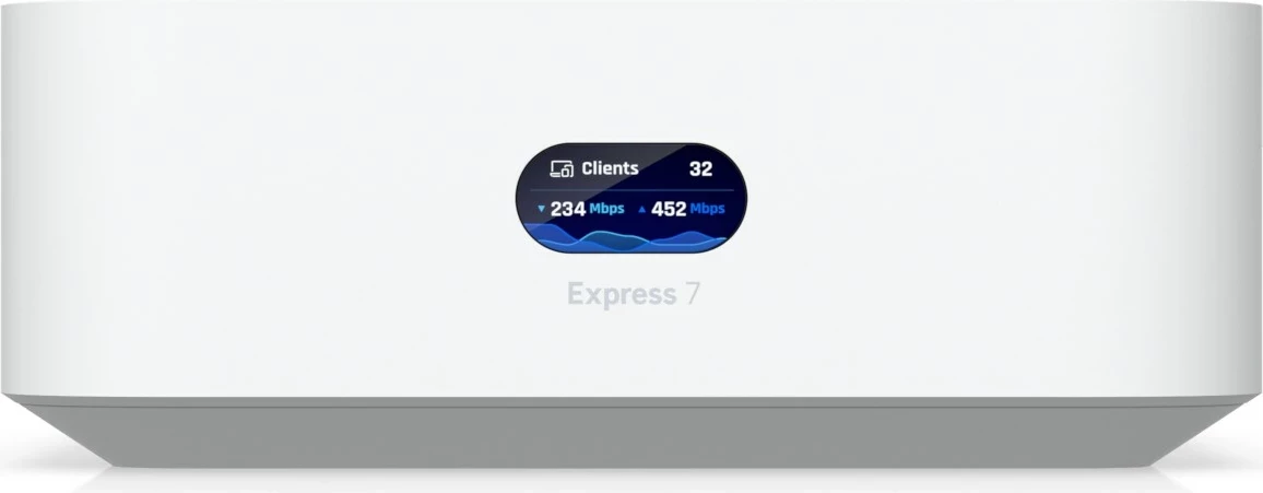Gateway/controller Ubiquiti UniFi Express 7, 10000 Mbit/s, i bardhë