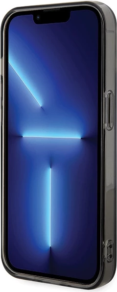 Mbështjellës Karl Lagerfeld IML Ikonik MagSafe për iPhone 14 Pro Max, i zi