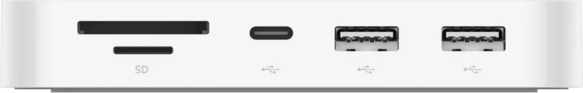 Hub USB-C Belkin INC011btWH 6-në-1, 10Gbps, i bardhë