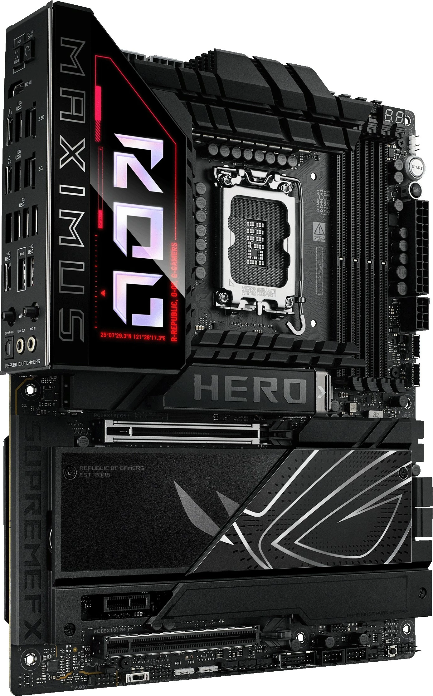 Pllakë amë ASUS ROG MAXIMUS Z890 HERO, Intel, LGA 1851, DDR5, 192 GB