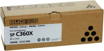 Toner Ricoh SP C360X MPN 408250 kapacitet 10000 faqe, e zezë