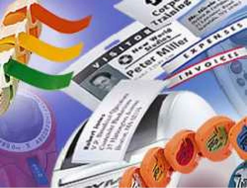 Shirit etiketash Dymo D1 45800 19mm x 7m, i zi në transparent