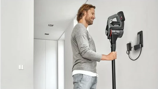 Fshesë me korrent Bosch Serie 8 BSS825MULT, 2-në-1, pa qese, Gri