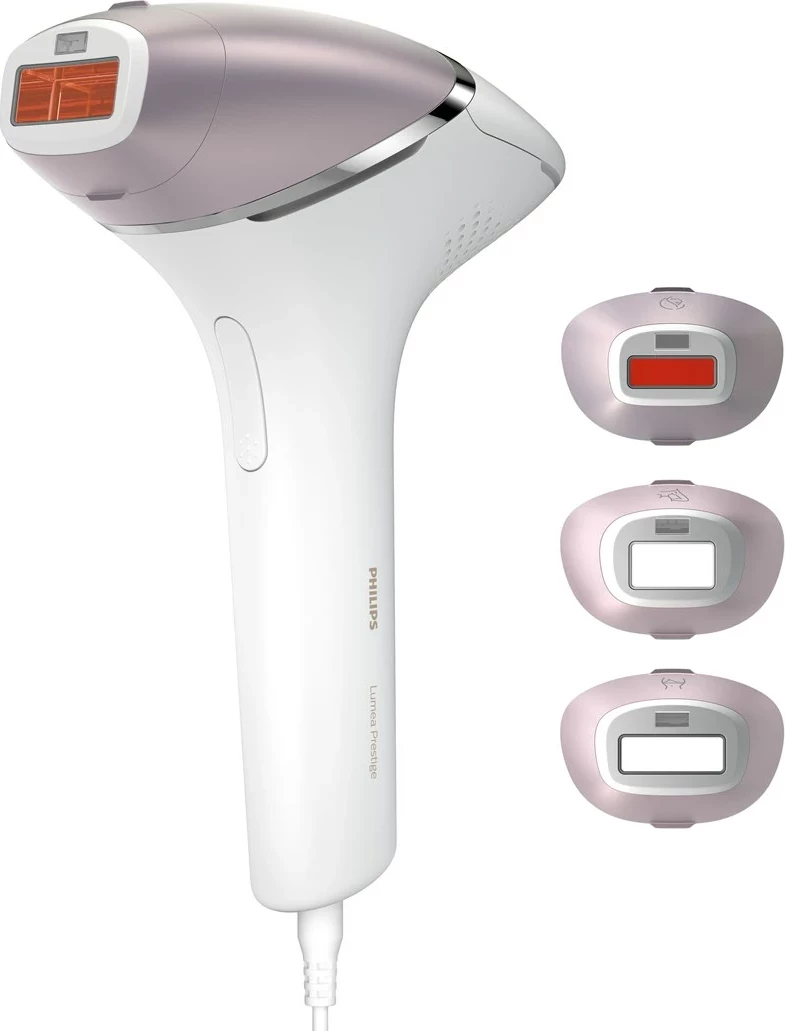 Depilator Philips Lumea Prestige BRI947/00, IPL, Bardhë, Ari