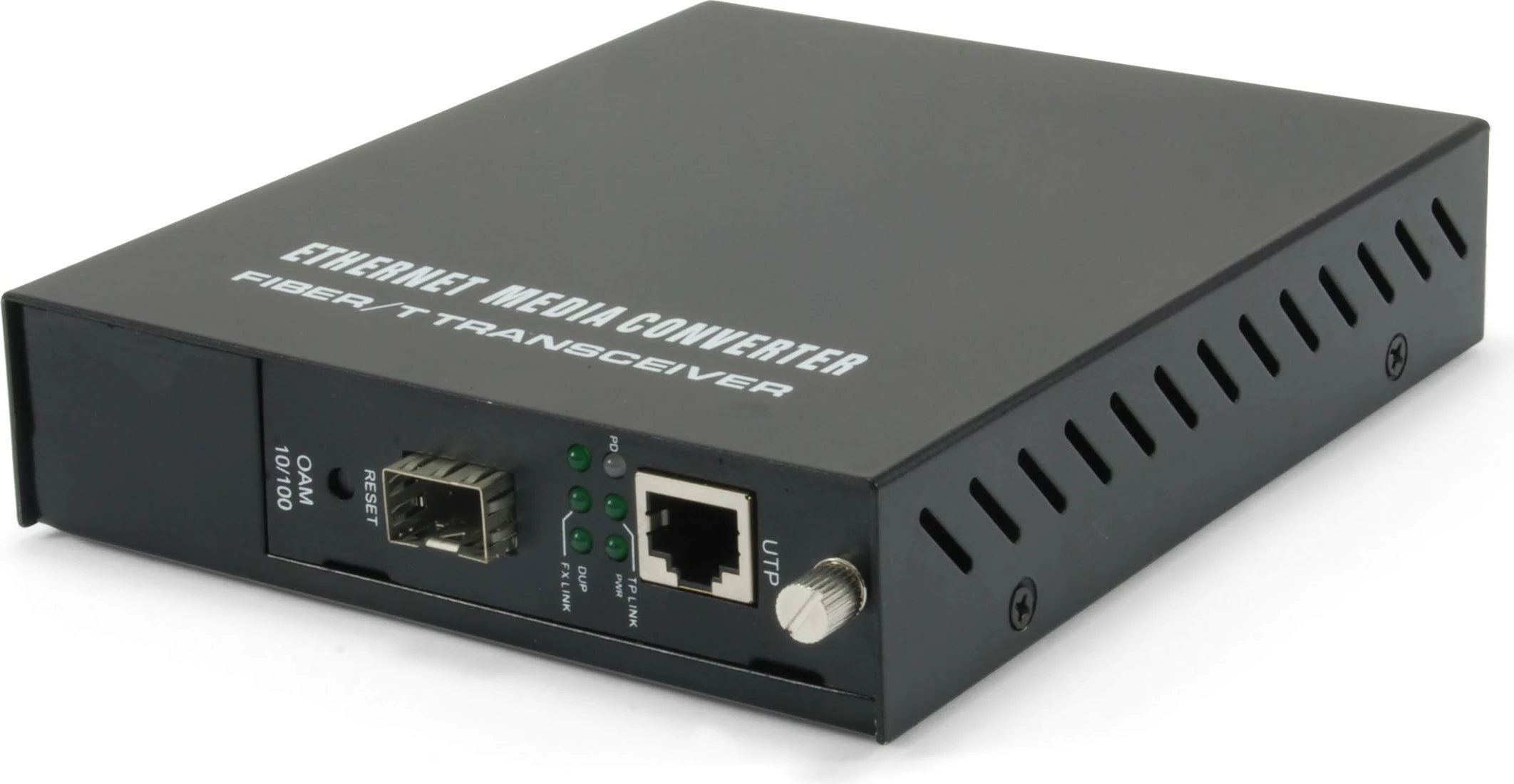 Konvertues media LevelOne RJ45 në SFP, Fast Ethernet, 100 Mbit/s