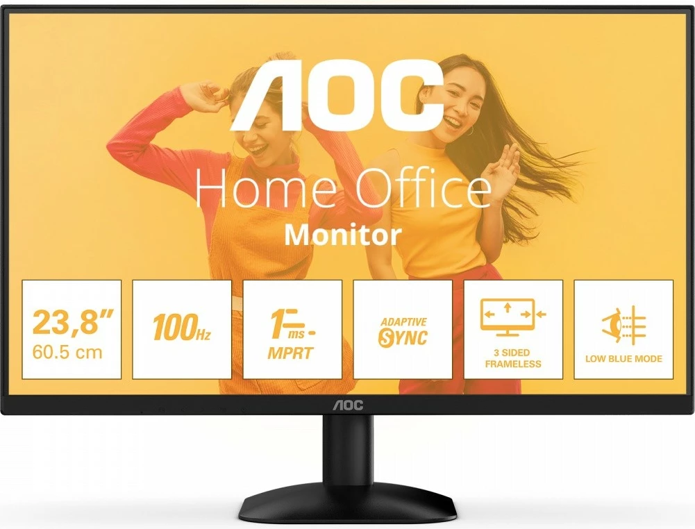 Monitor AOC 24B35HM2, 23.8 inç, VA, 100Hz, FHD, i zi
