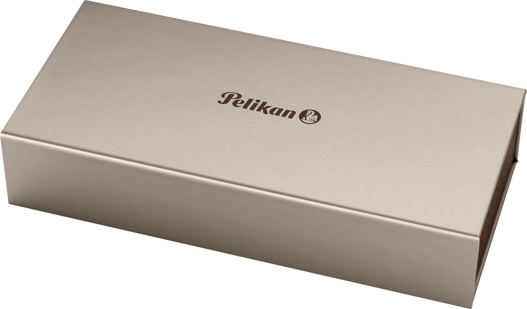 Stilolaps Pelikan M600, resinë, majë ari/rodium, e zezë/ari