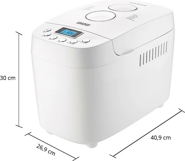 Makine buke UNOLD Backmeister Big, 1.5 kg, dritare shikimi, timer, kontroll variabel i ngjyrës së koreve, funksion mbajtje ngrohtë, 850 W