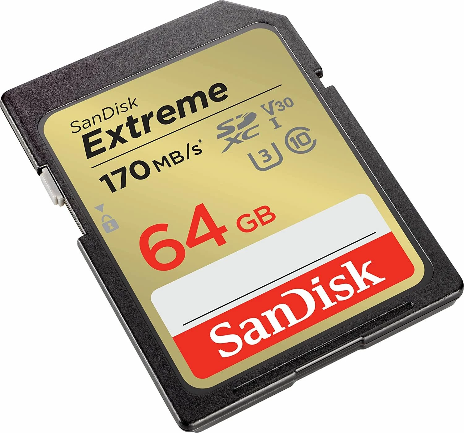 Kartë memorje SDXC SanDisk Extreme 64 GB Class 10 UHS-I/U3 V30 (SDSDXV2-064G-GNCIN)