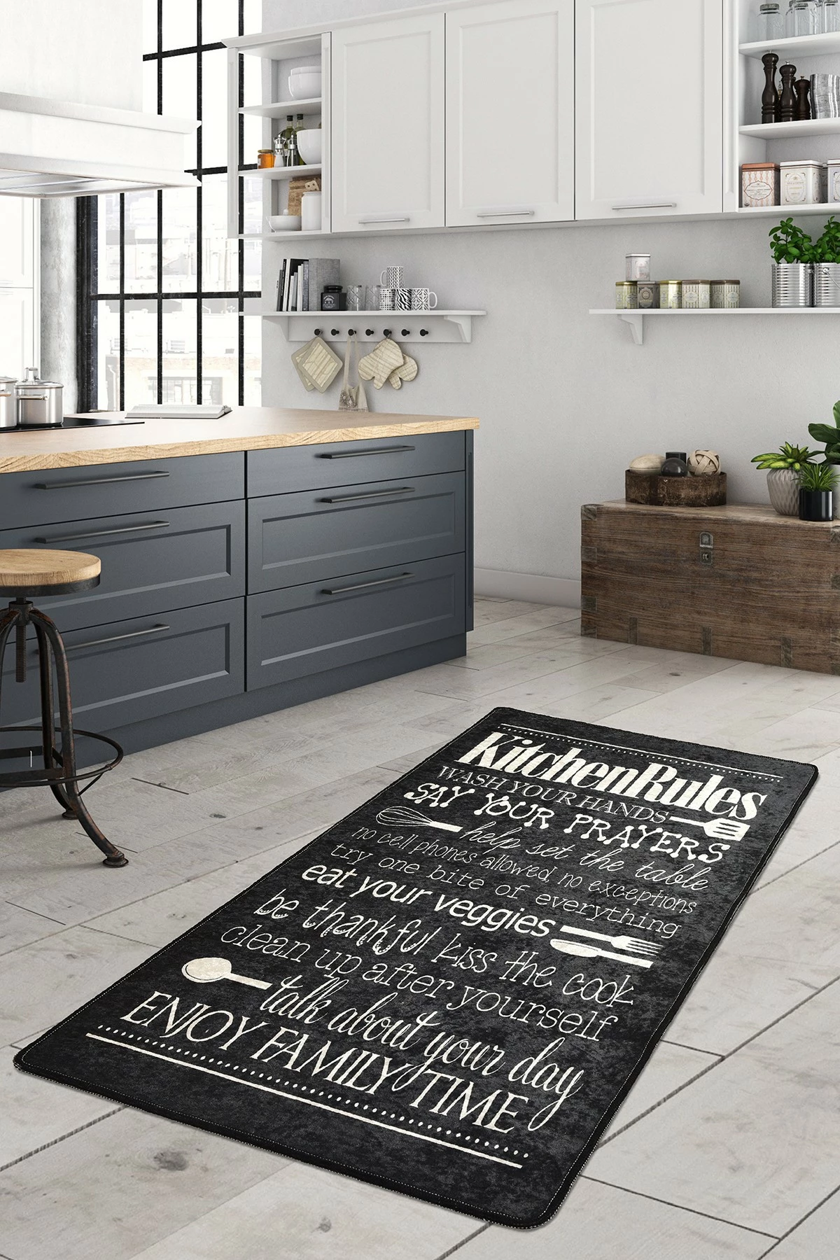 Qilim korridori Conceptum Hypnose, kuzhinë, shumëngjyrësh, 80x200cm