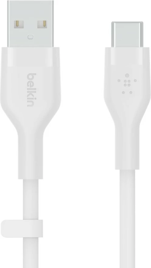 Kabllo Belkin BOOST↑CHARGE Flex, 2 m, USB C, USB 2.0, Bardhë