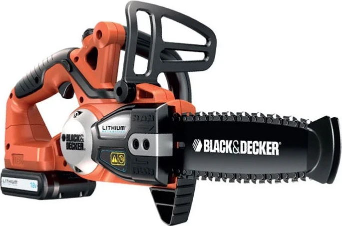 Sharrë me bateri Black & Decker GKC1820L20, e zezë dhe portokalli