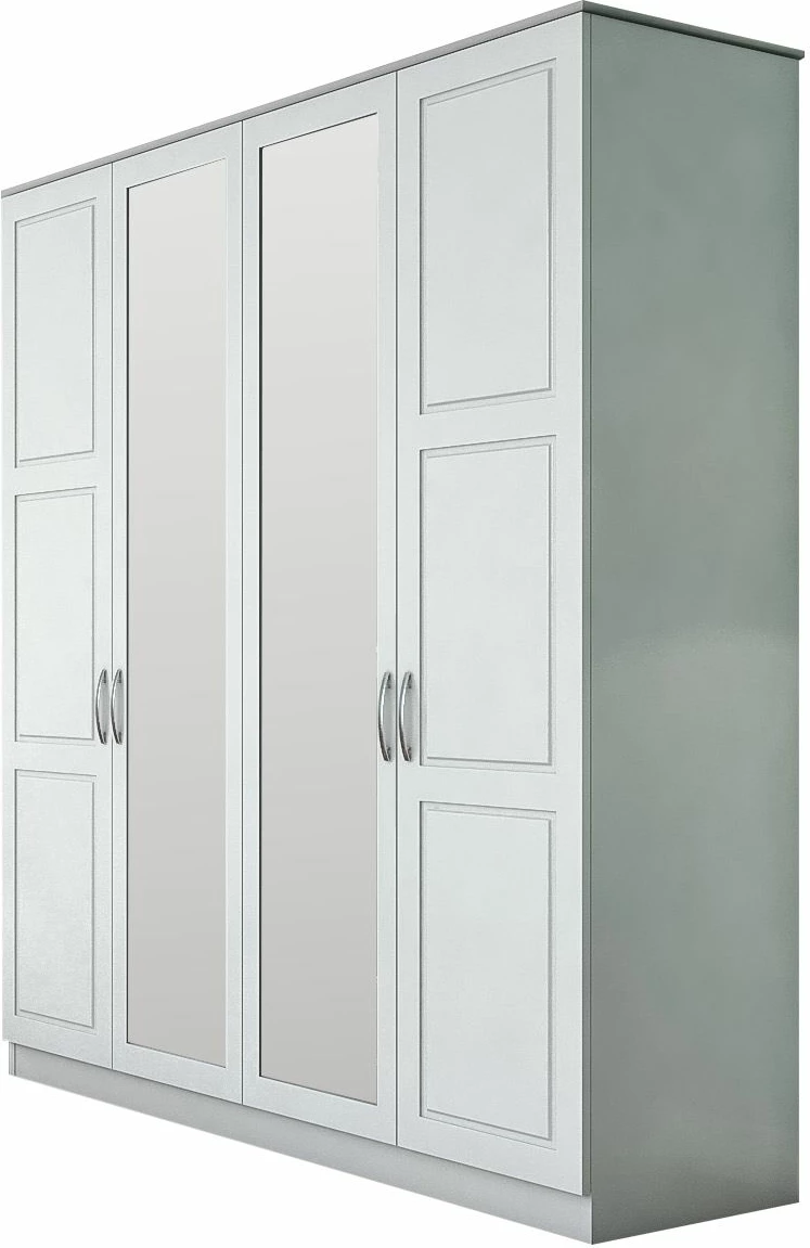 Dollap Skye Decor, ngjyrë e bardhë mat, RB-163