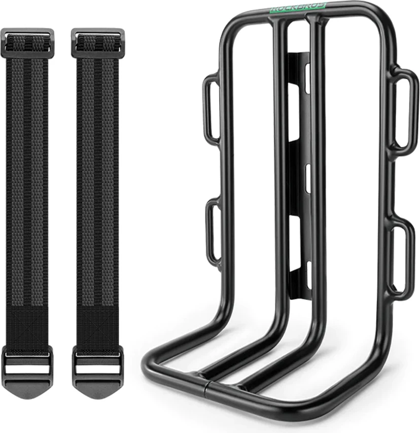 Raft përpara biçiklete Rockbros 33210010001, për vilë biçiklete, i zi