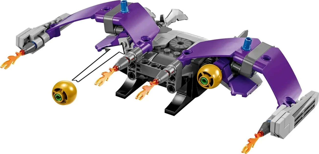 Figurë ndërtimi LEGO Marvel 76284 Green Goblin