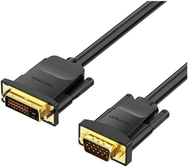 Kabel Vention DVI-D në VGA 1.5m, i zi