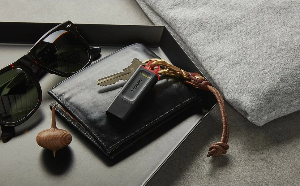 USB Kingston DataTraveler Exodia, 256 GB, USB 3.2, Zi, Rozë