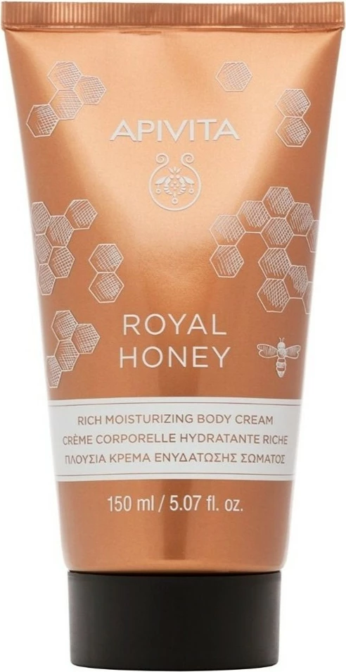 Krem trupi për femra Apivita Royal Honey Rich Moisturizing Body Cream, 150ml