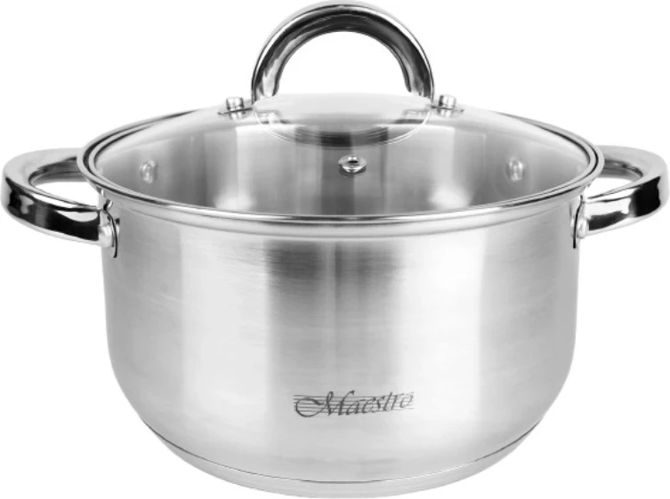 Set me 3 tenxhere Maestro MR-2120-6L, çelik inox