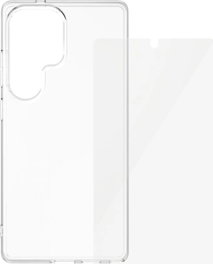 Mbështjellës + xham mbrojtës PanzerGlass CARE 2in1 për Samsung Galaxy S25 Ultra, Transparent