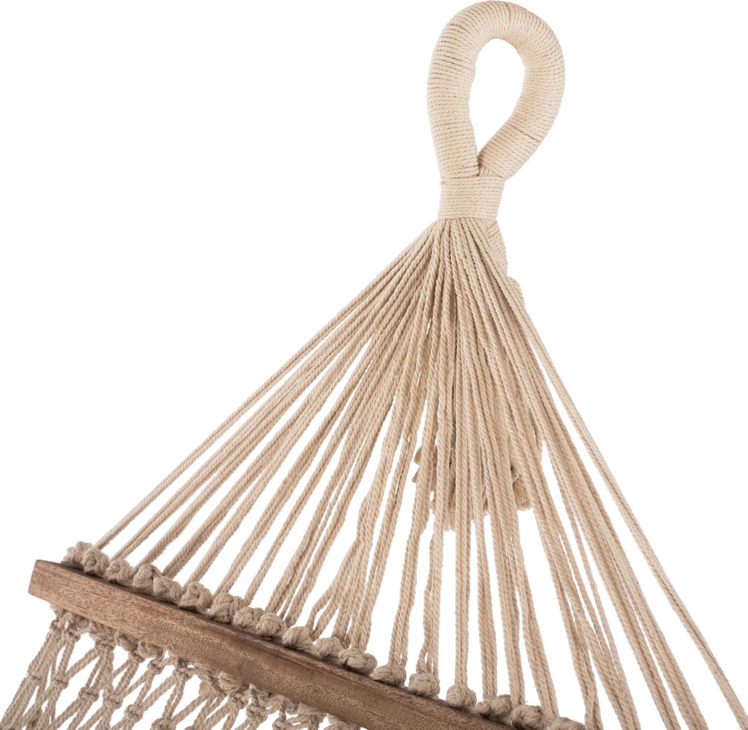 Hamak macrame FH9346, bezhë, 200x100 cm