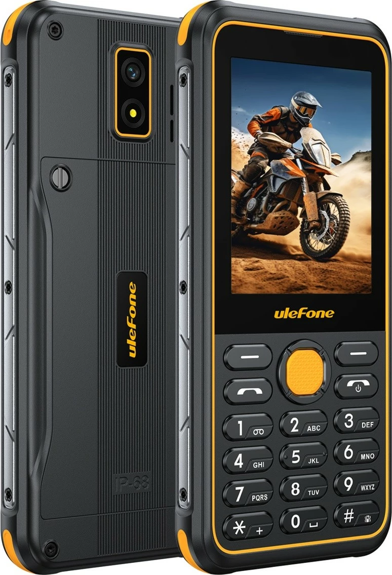 Telefon i thjeshtë Ulefone Armor Mini 4 LTE, 128 MB, 64 MB RAM, Dual SIM, i zi