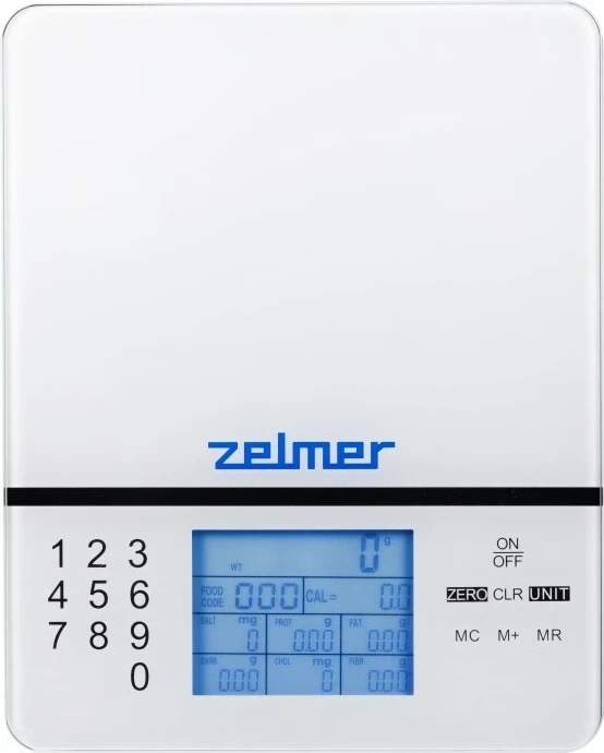 Peshore kuzhine elektronike Zelmer ZKS1500N, e bardhë