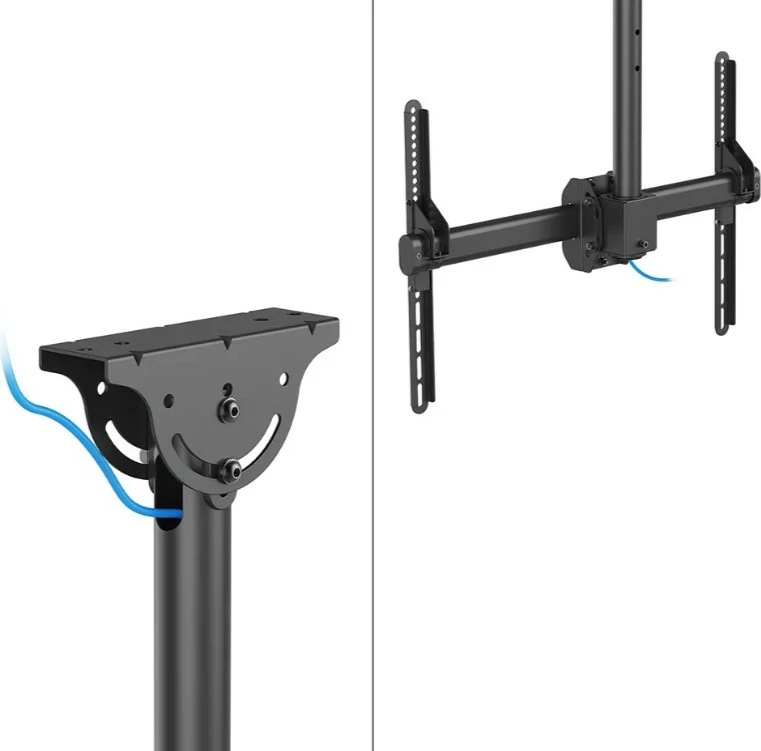 Mbajtës tavani për TV/monitor Neomounts CL35-440BL16L, 37-70 inç, 50 kg, i zi