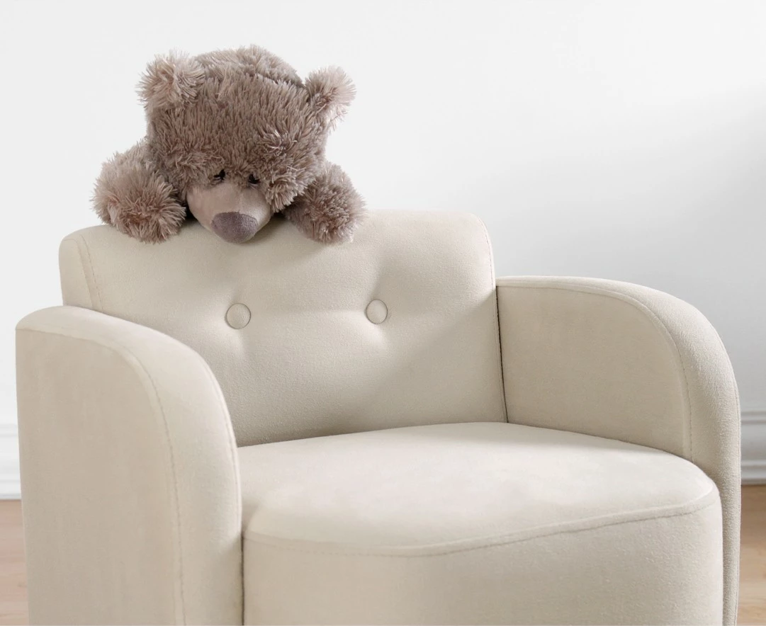 Karrige fëmijësh me krahë, Atelier del Sofa, Volie, krem