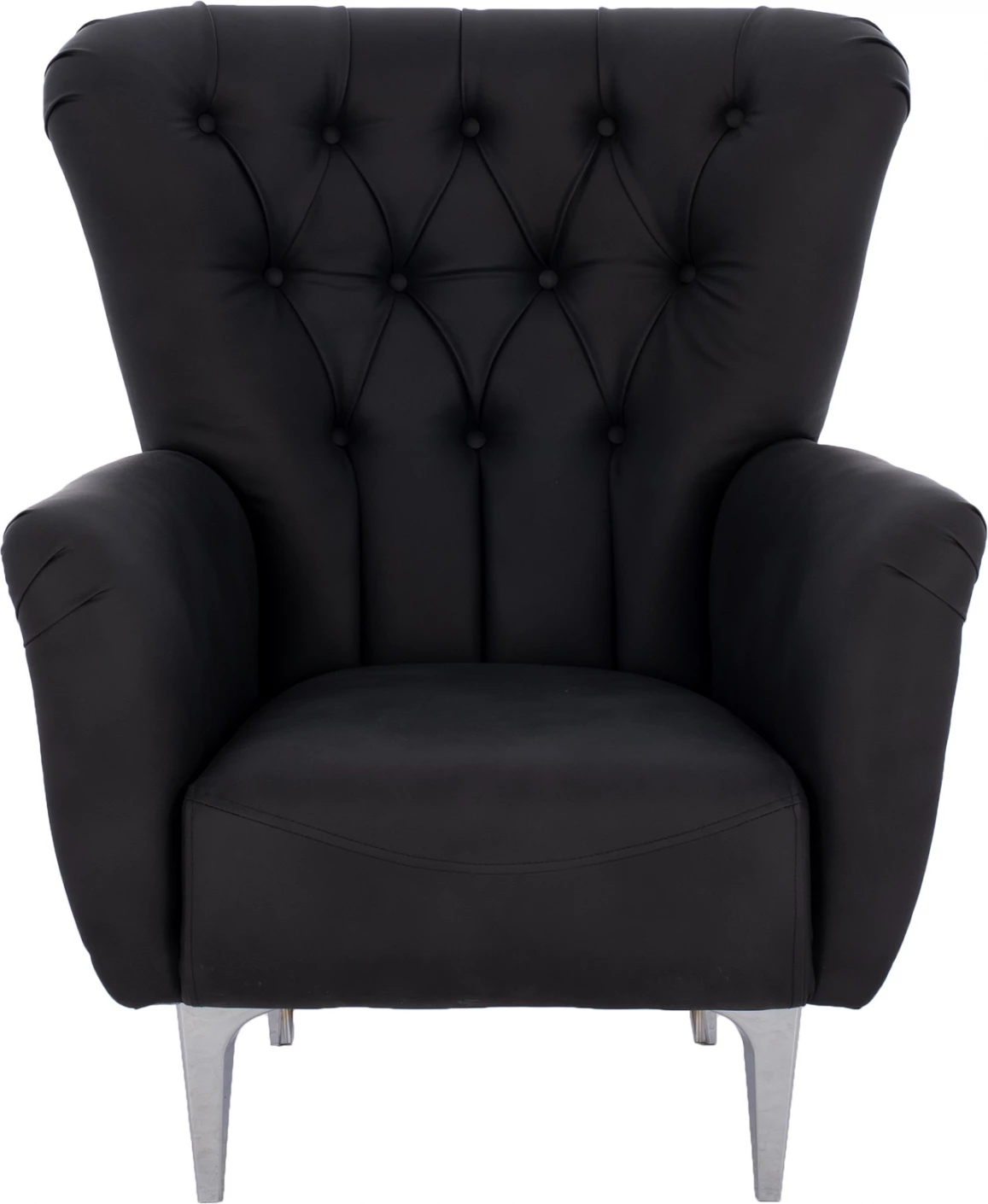 Bergere FH9217.01, ngjyrë zezë, stil Chesterfield, 87x88x100