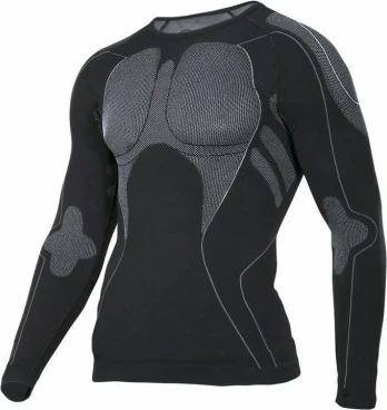 Bluze termoaktive LAHTI PRO L4120105, me mëngë të gjata, 2XL/3XL, zezë-gri