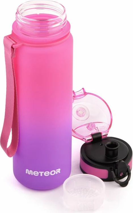 Shishe sportive Meteor, rozë/vjollcë