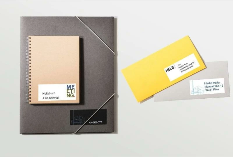 Etiketa vetëngjitëse, Avery Zweckform 3481, 70 x 41 mm, A4, 100 fletë, 2100 etiketa, e bardhë