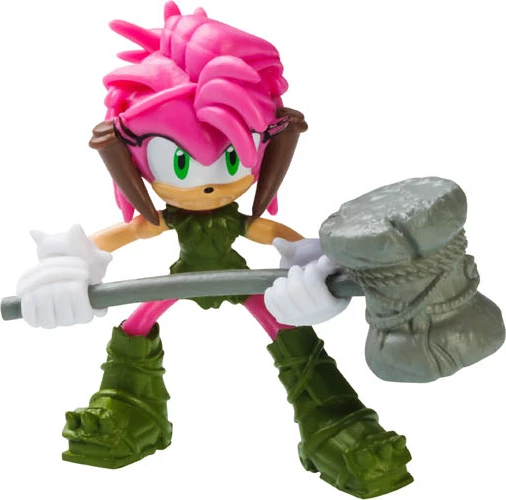 Figurinë koleksionuese P.M.I. Sonic Prime, Gaming Heroes, 5-pack + 1 fletë sticker 6.5 cm, assorted (S1)