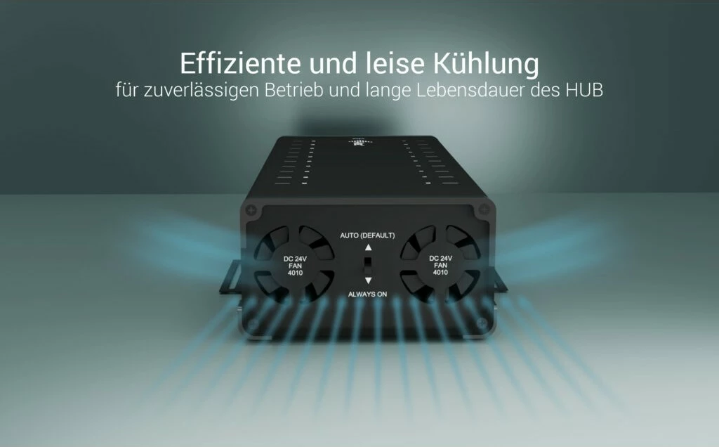 HUB USB-C/USB-A i-tec, 20 porta, 15W për port, 300W, i zi
