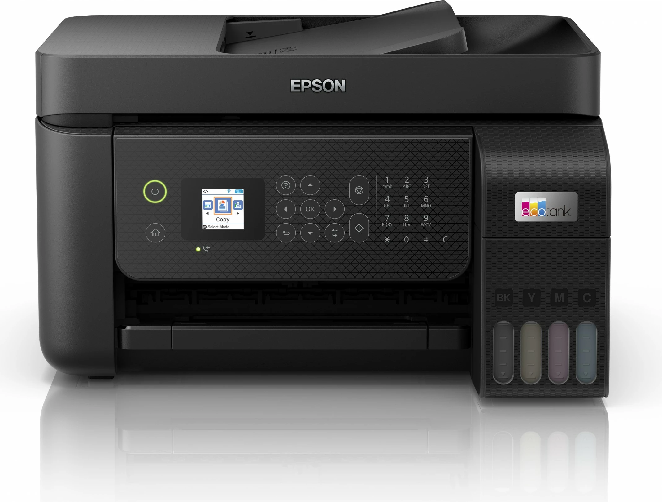 Printer multifunksional Epson EcoTank ET-4800, ngjyrë, A4, Wi-Fi, me skaner dhe faks, e zezë