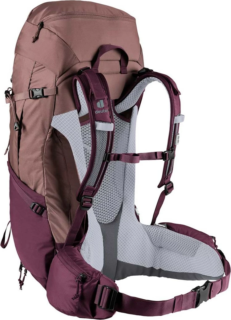 Çantë shpine Deuter Futura Pro 38 SL për hiking, 38L, ashrose/cassis
