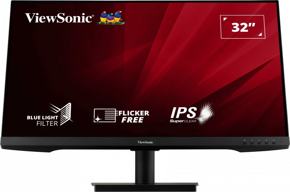 Monitor Viewsonic VA3209-2K-MHD 32 inç, Quad HD, IPS, e zezë