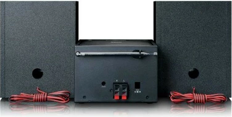 Sistem zëri Lenco MC-250, Bluetooth, DAB+/FM, USB, i zi