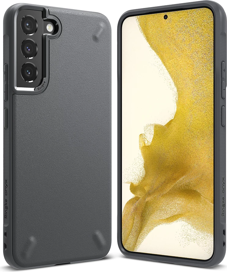 Mbështjellës Ringke Onyx për Samsung Galaxy S22+, TPU, Gri