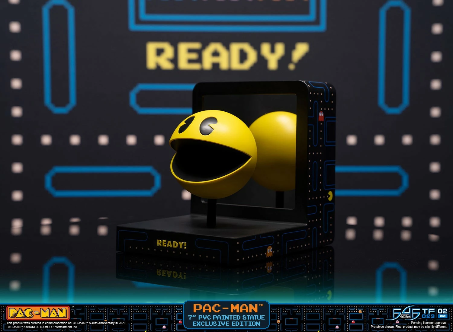 Figurinë PVC FIRST4FIGURES PAC-MAN 40th Anniversary, edicion ekskluziv