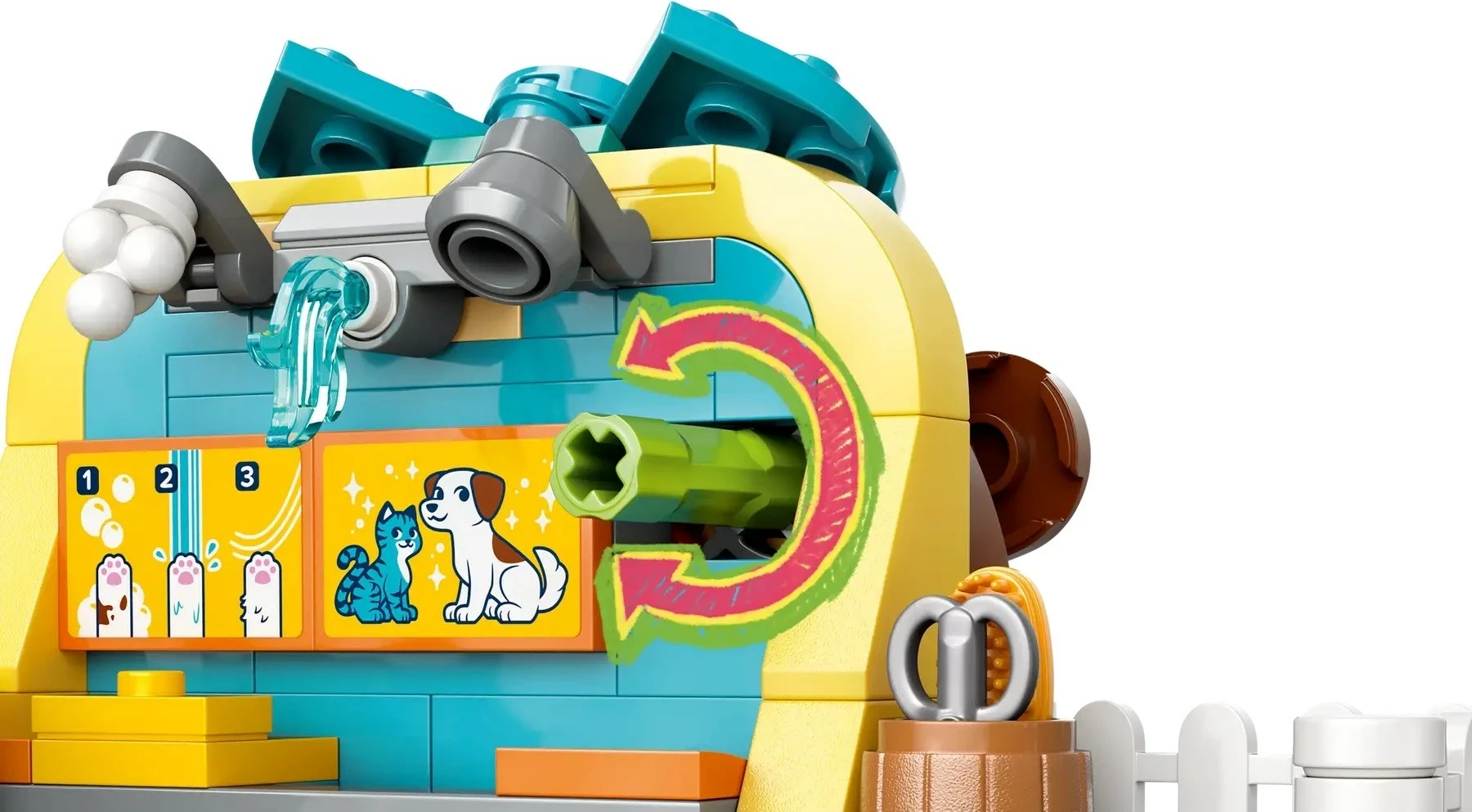 Set LEGO Friends 42650 Dyqan Aksesorësh për Kafshë