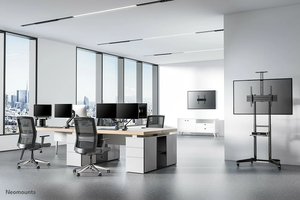 Stendë dyshemeje Neomounts Newstar FL50-550BL1, 50 kg, 37"-70"