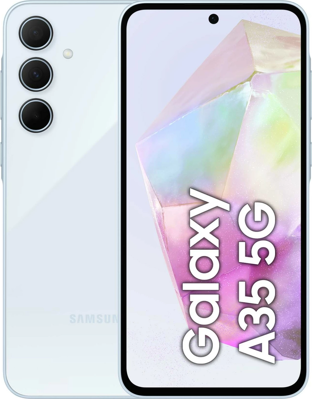 Celular Samsung Galaxy A35, 6.6", 8+256GB, 5G, i kaltër